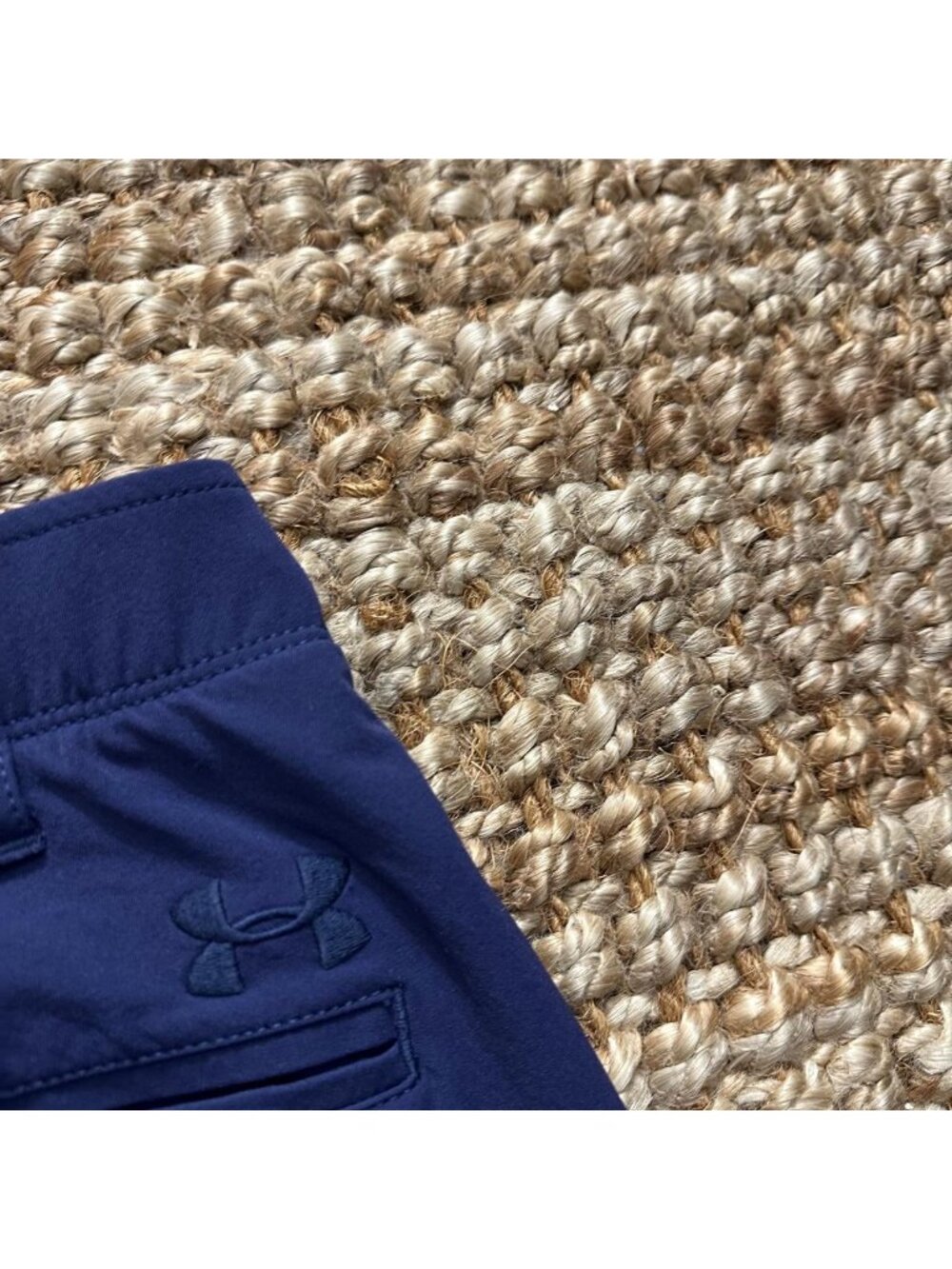 Under Armour Men HeatGear Match Play Golf Shorts 1272862 Navy Blue Size 36